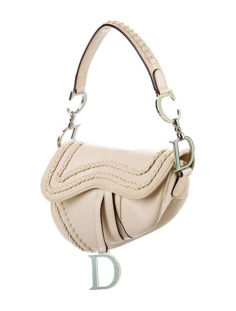 dior saddle bag metallic|authentic christian Dior saddle bag.